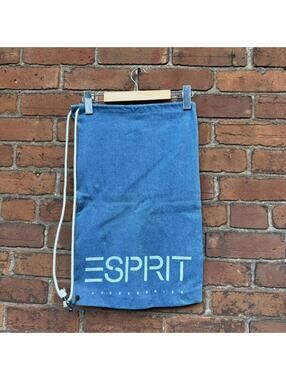 Vintage esprit drawstring bag backpack 90s/00s OS